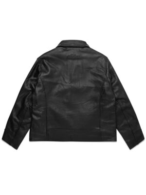 Black Mutimer Leather Jacket