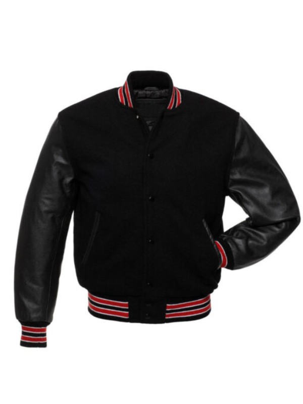 Briar Black Varsity Letterman Jacket