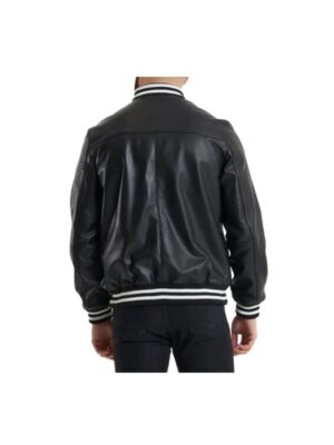 Genuine Leather Varsity Letterman Jacket for Mens And Womens