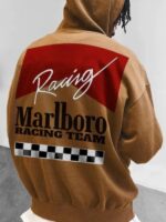 Marlboro Racing Team Hoodie Brown