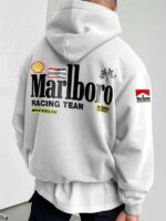 Marlboro Racing Team White Hoodie