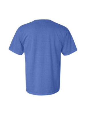 Unisex Simple Blue Plain T-Shirt