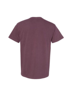 Unisex Simple Purple Plain T-Shirt