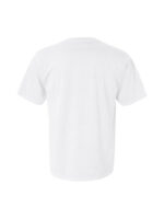 Unisex Simple White Color Plain T-Shirt