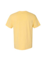 Unisex Simple Yellow Plain T-Shirt