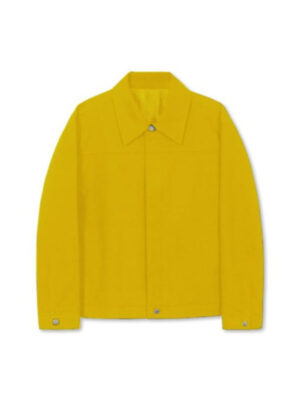 YELLOW Cotton Trucker Jacket