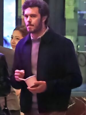 Adam Brody Nobody Wants This Black Jacket