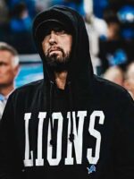 Shop Eminem Detroit Lions Black Pullover Hoodie