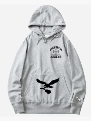 Zach Bryan Philadelphia Black & White Hoodie