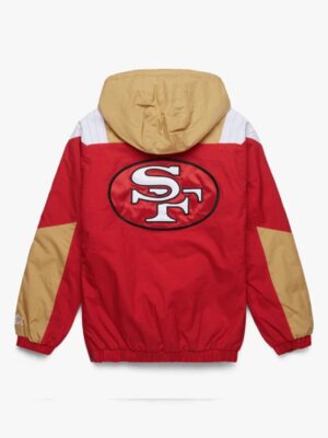 Starter 49ers Half-zipup Pulllover Jacket