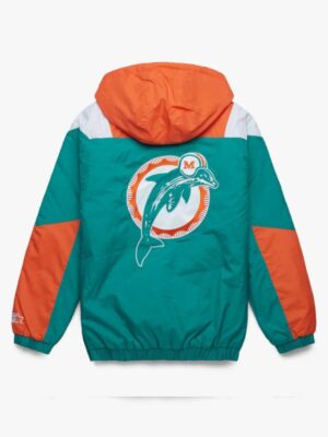 Starter Dolphins Half-zipup Pulllover Jacket