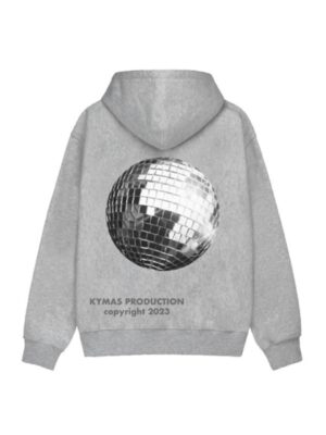 Kymas Disco Ball Hoodie Grey