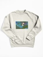 Lily Collins Water Lilies Sweatshirt