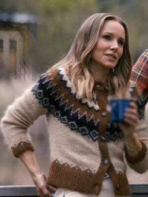 Nobody Wants This Kristen White Brown Sweater