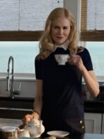 Nicole Kidman The Perfect Couple Blue Shirt