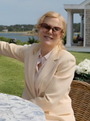 The Perfect Couple 2024 Nicole Kidman Pink Suit