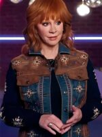 The Voice S26 Reba Embroidered Denim Jacket