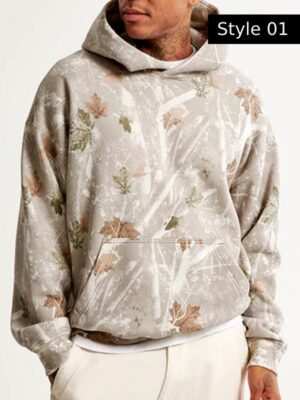 Shop Abercrombie Camo Hoodie