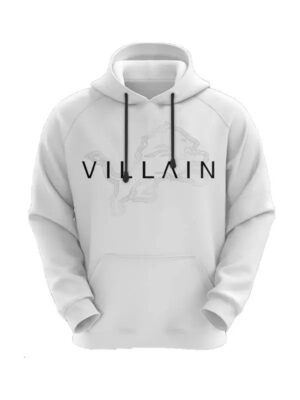 Detroit Lions Brad Holmes Villain Lion Pullover White Hoodie