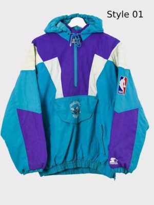 Shop Charlotte Hornets Starter Jacket