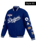 Recreated - LA Dodgers World Series Champions Blue Jacket