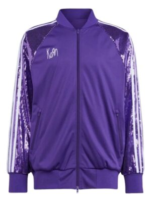 Shop Korn X Purple Sequin Tracksuit