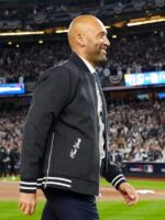 Shop NY Yankees Derek Jeter Jacket - Black