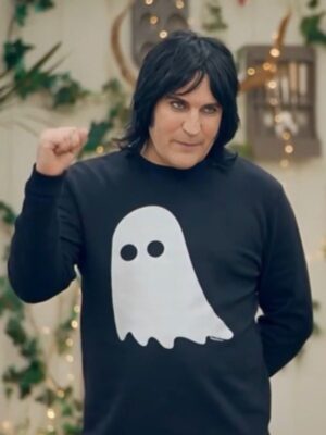 The Great British Bake Off Noel Fielding Black Ghost Sweater