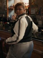 Robyn McCall The Equalizer 2024 Queen Latifah Black and White Jacket