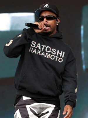 Satoshi Nakamoto Hoodie Black