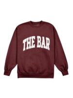 Recreated - The Bar Crewneck Varsity Sweatshirts