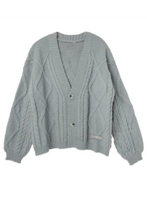 Taylor Swift TTPD Gray Cardigan