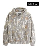 Unisex Abercrombie and Fitch Camo Pullover Hoodie - Recreated