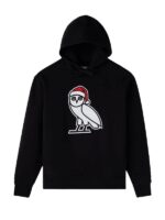 Unisex Santa Icon OVO Hoodie Black