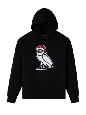 Unisex Santa Icon OVO Hoodie Black