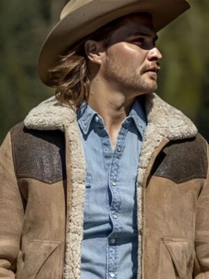 Yellowstone S5 Kayce Dutton Suede Jacket