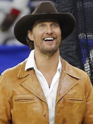 Matthew McConaughey Brown Jacket