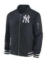 New York Yankees Bomber Zip-Up Jacket For Unisex