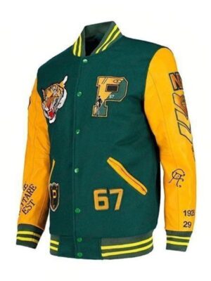 Recreated - Mens The Polo Tiger Letterman Jacket