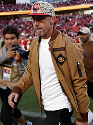 Salute To Service SF 49ers Brown Jacket