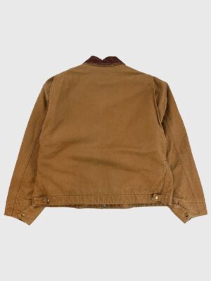 Vintage Carhartt Detroit Brown Cotton Jacket