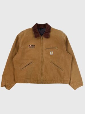 Unisex Vintage Carhartt Detroit Jacket Brown - Recreated