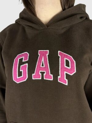 Gap Brown And Pink Hoodie