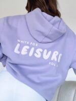 White Fox Leisure Series Purple Hoodie