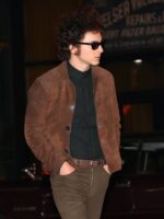 A Complete Unknown Bob Dylan Suede Brown Jacket