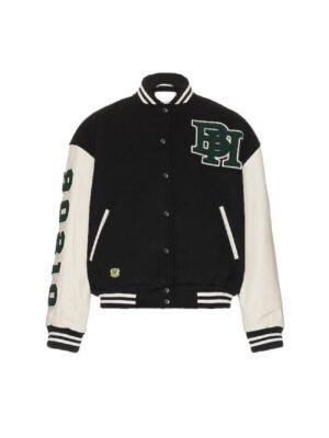 Claudia Salinas Beverly Hills Revolve Varsity Bomber Jacket - Re Done