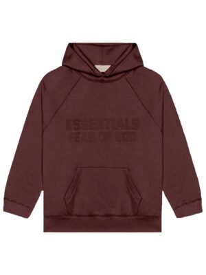 Fear of God Essentials Plum Hoodie