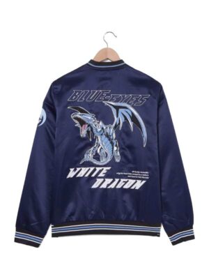 Yu Gi Oh Kaiba Corporation Blue Bomber Jacket