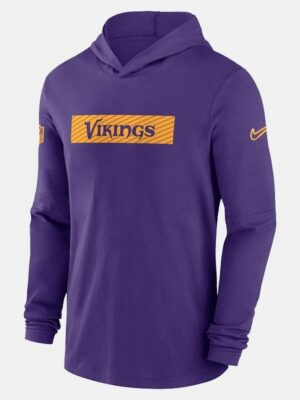 Kevin O’Connell Purple Minnesota Vikings Hoodie