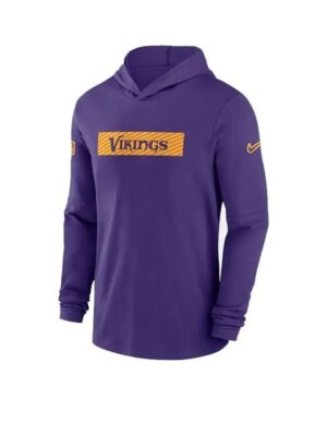 Kevin O’Connell Purple Minnesota Sideline Pullover Hoodie